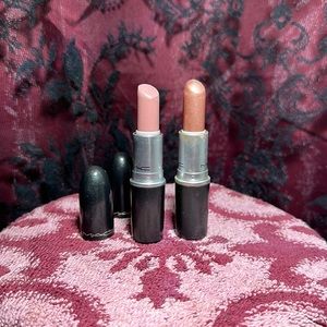 Private showcase for a special customer. 2 Discontinued MAC lipsticks.